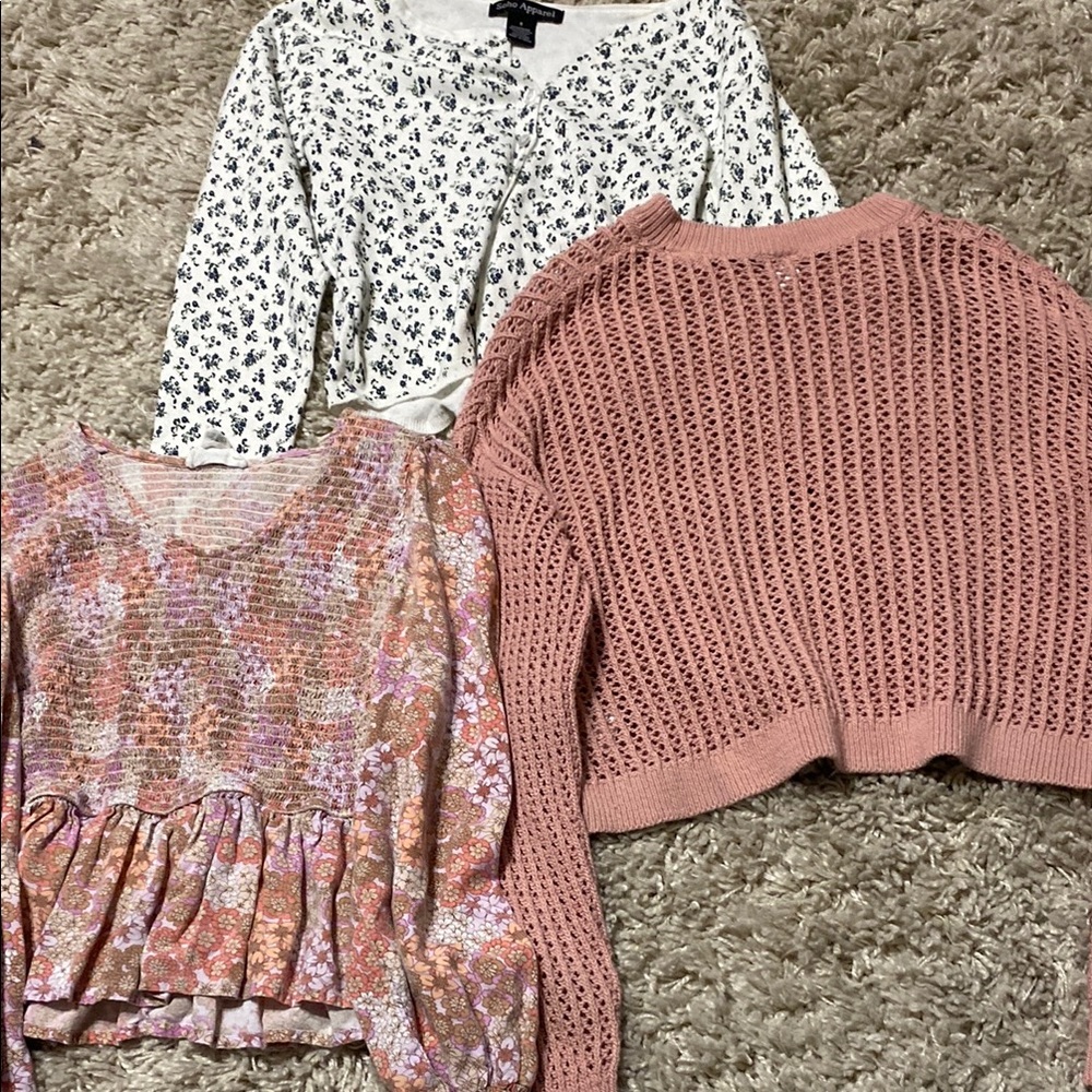 Pink Knit Sweater